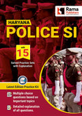 Haryana Police SI | 15 Practice Sets and Solved Papers Book for 2021 Exam with Latest Pattern and Detailed Explanation by Rama P