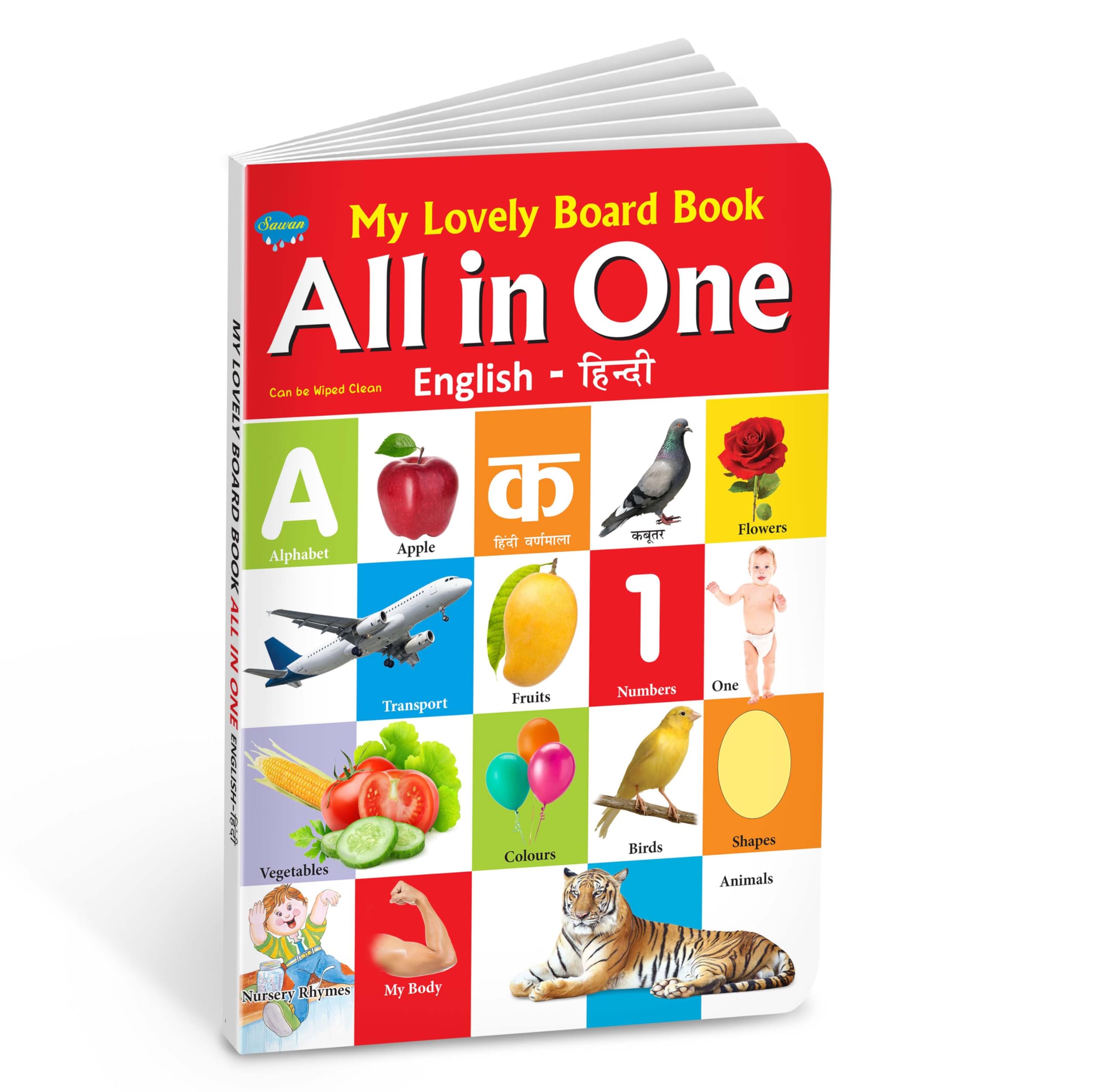 All in One EnglishHindi (Board Book)