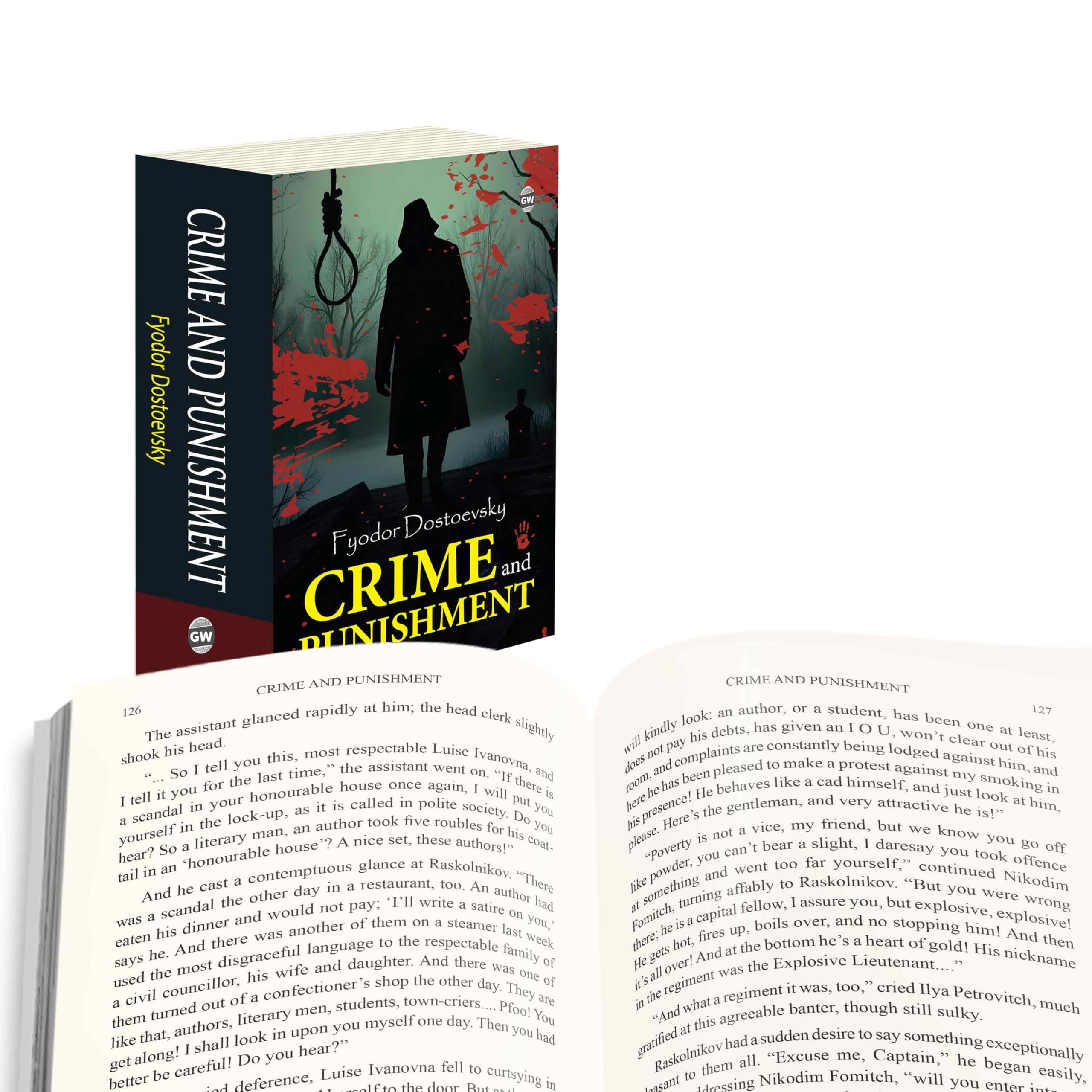 Crime and Punishment (Paperback) : Classic Psychological Masterpiece, Famous Novel of Crime and Repentance, Timeless Tale of Inn