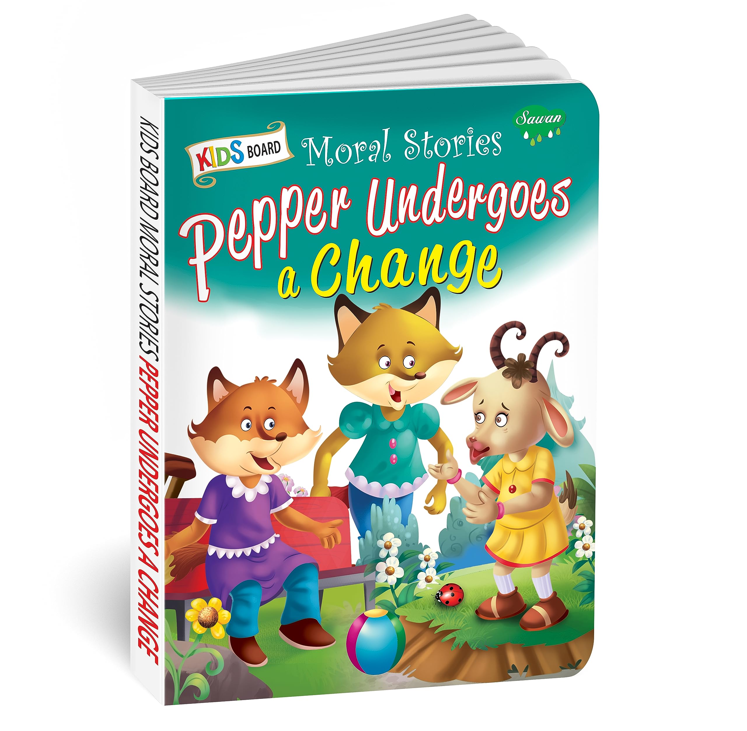 Pepper Undergoes A Change | Kids Board Moral Story Book For Kids By Sawan