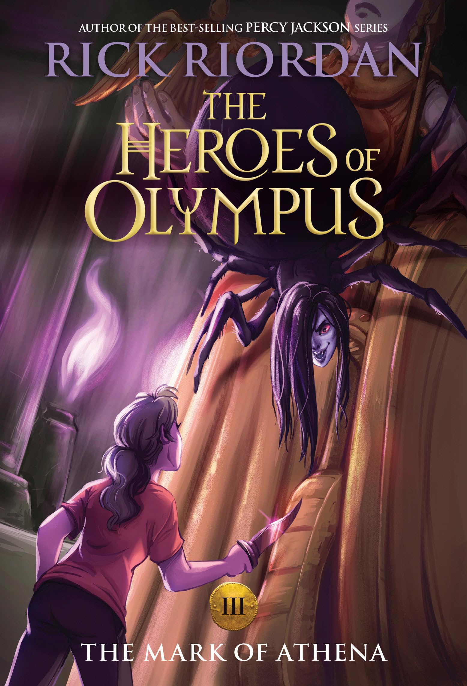 Heroes of Olympus, The Book Three: Mark of Athena, The(new cover) (The Heroes of Olympus)