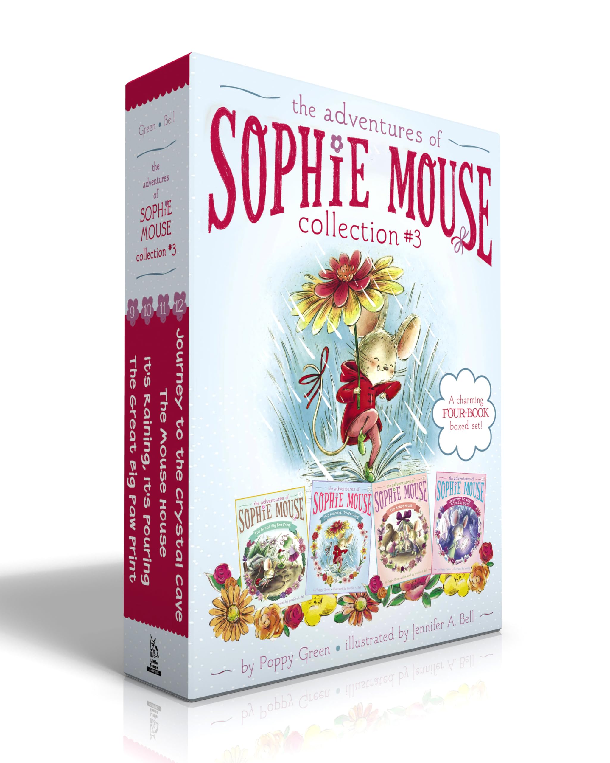 The Adventures of Sophie Mouse Collection #3 (Boxed Set): The Great Big Paw Print; Its Raining, Its Pouring; The Mouse House; 
