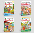 Animal Stories Famous, Fascinating, Favourite, Interesting | Pack Of 4 Books