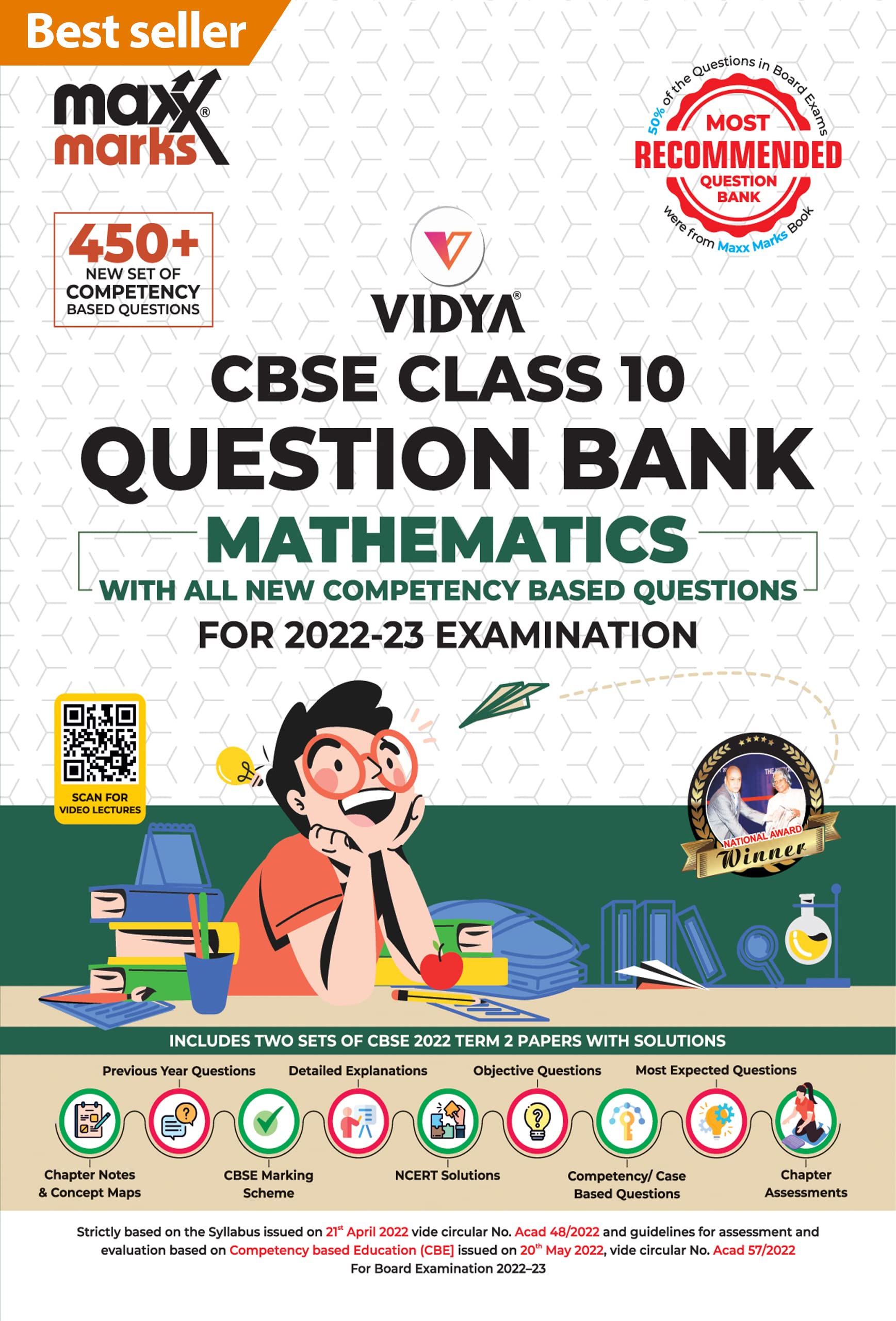 Maxxmarks Cbse Question Bank Class 10 Mathema