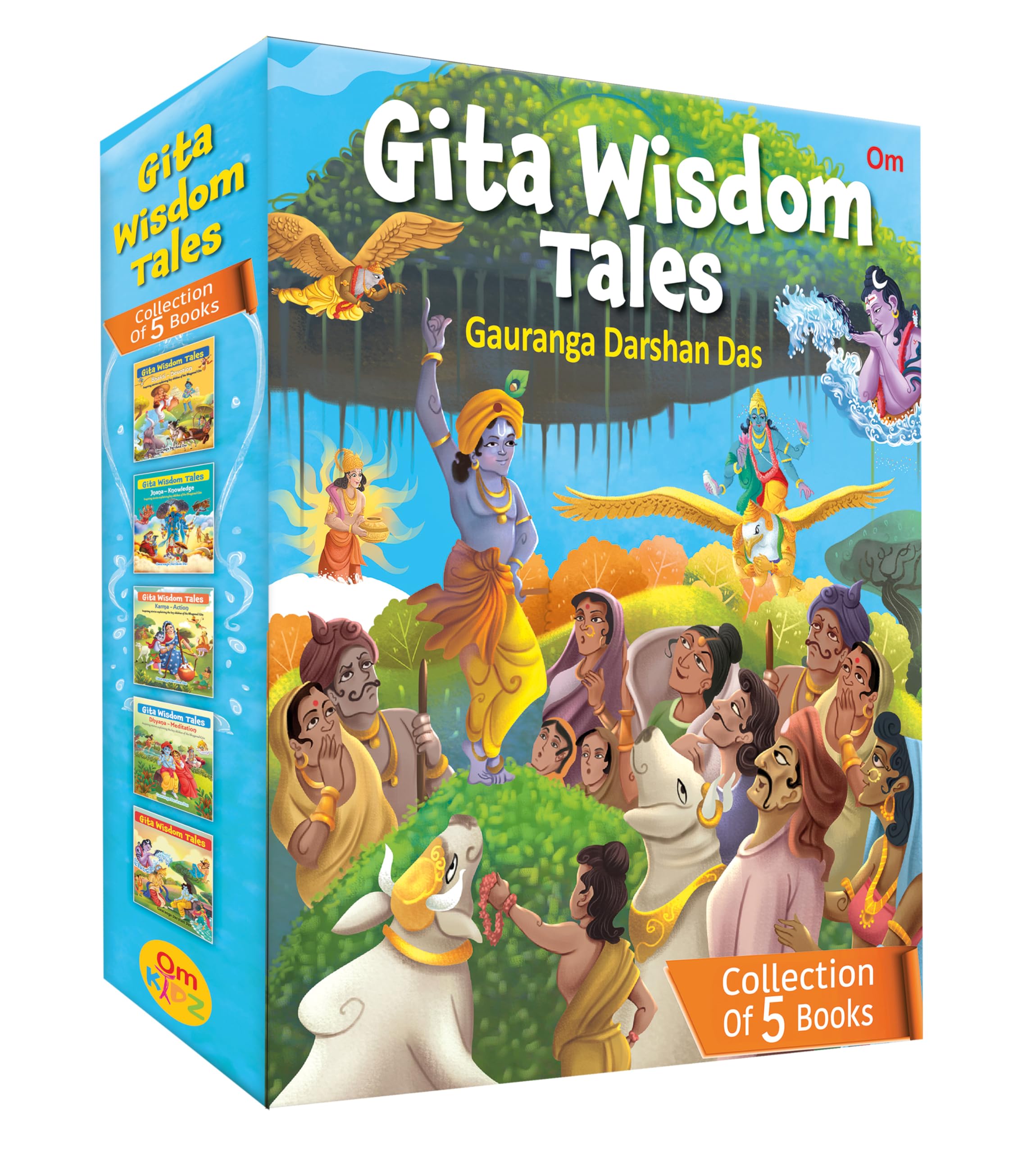 Gita Wisdom Tales: Collections Of 5 Books Boxset  Religion Books For Children