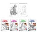 Pencil Shading  Birds, Wild Animals, Nature & Still Life and Portraits : Pencil Shading book for Children, shading book for ear