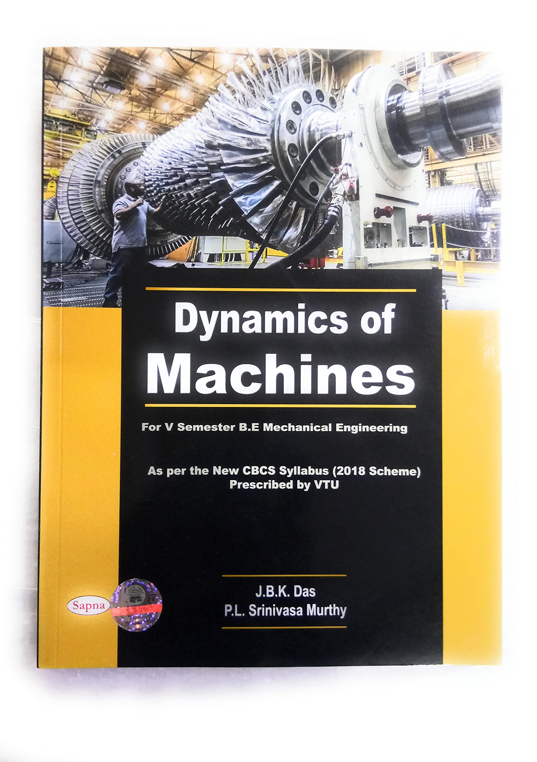 Dynamics of Machines by JBK Das