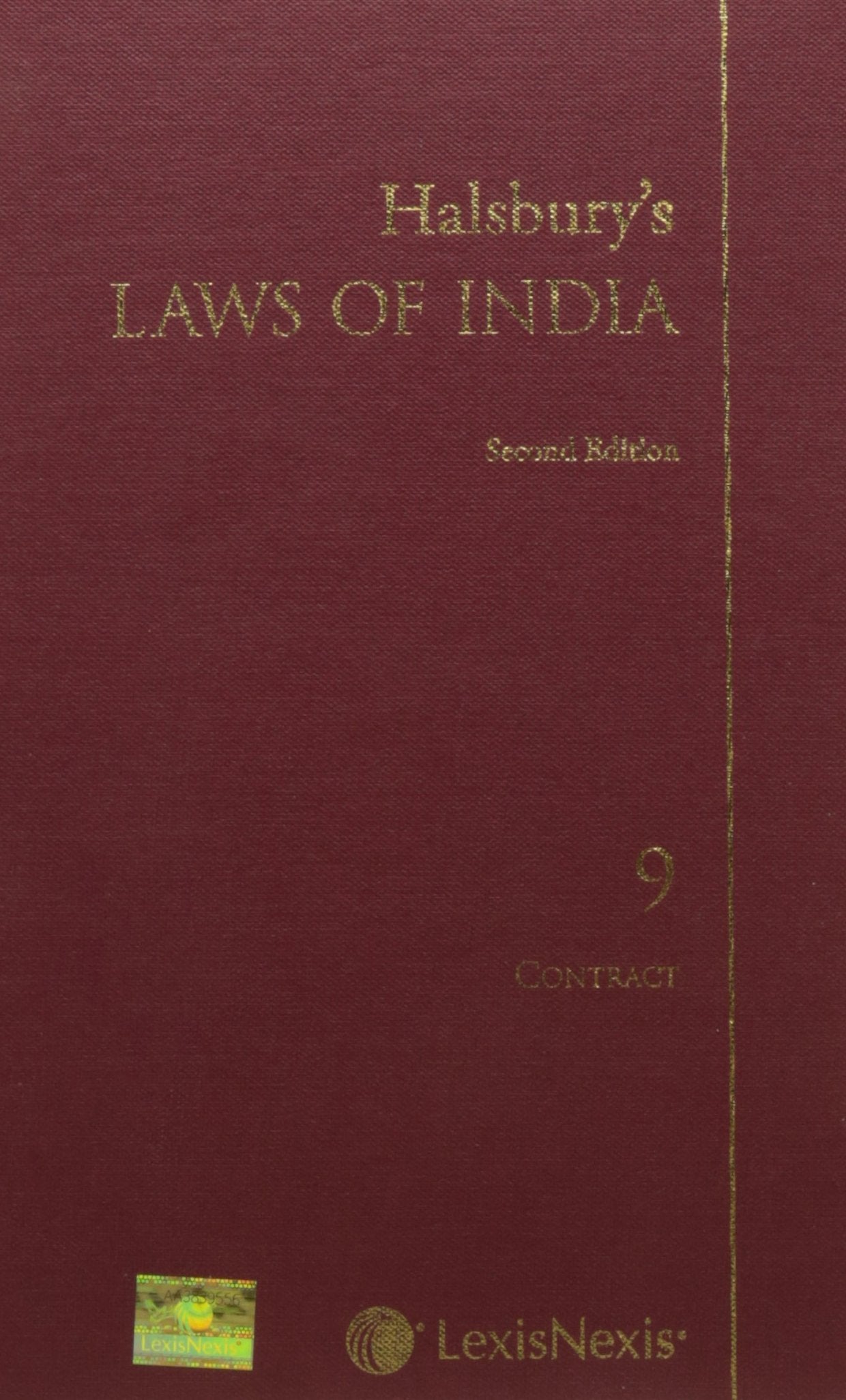 HalsburyS Laws Of India  Vol. 9  Contract
