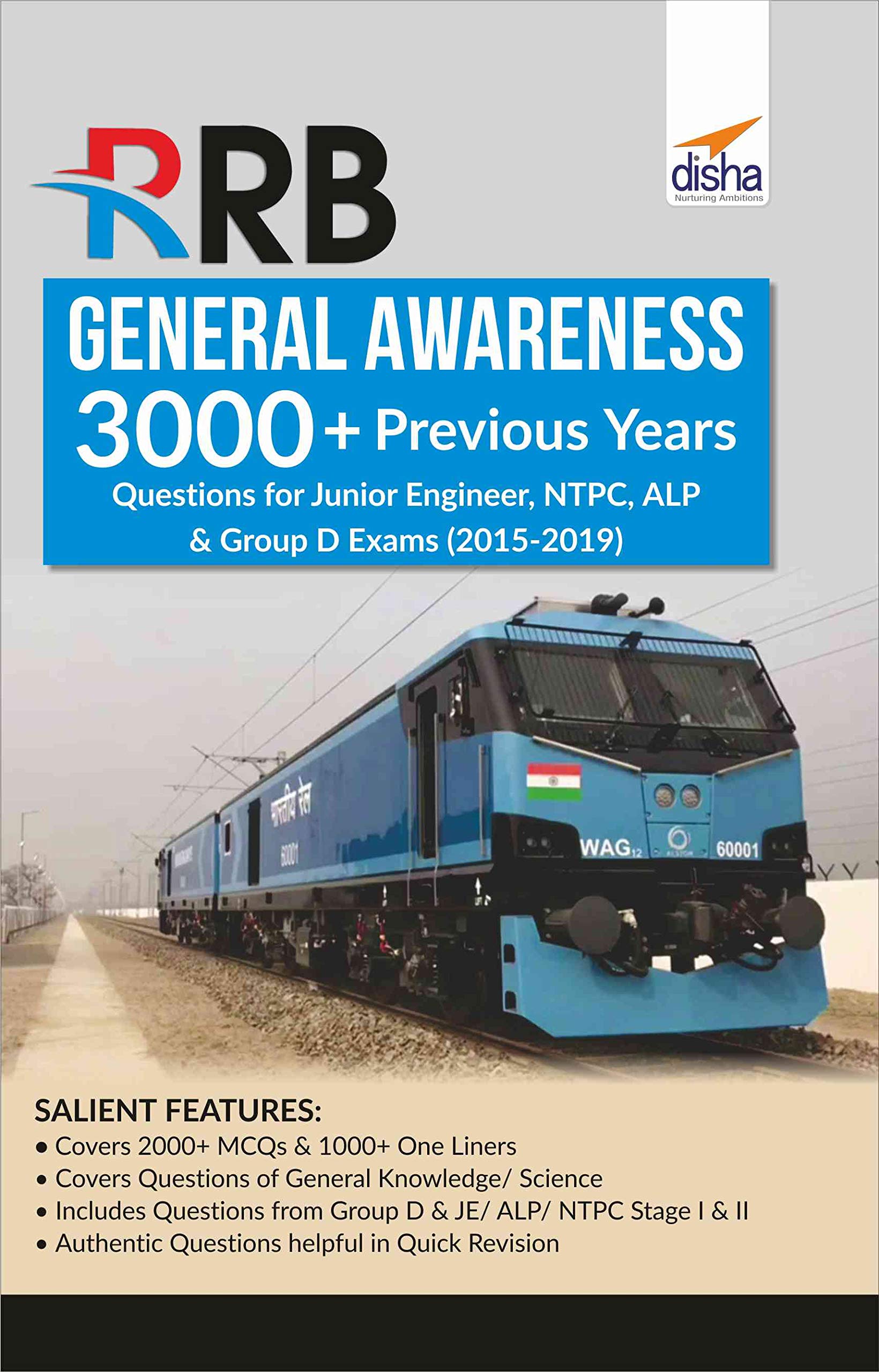 Rrb General Awareness 3000+ Previous Years Questions For Junior Engineer, Ntpc, Alp & Group D Exams (20152017)