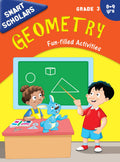 Geometry: Grade 3 FunFilled Activity Book for Kids | Smart Scholars | Basic Geometric Concepts | Shape 3D Recognition | Tangibl