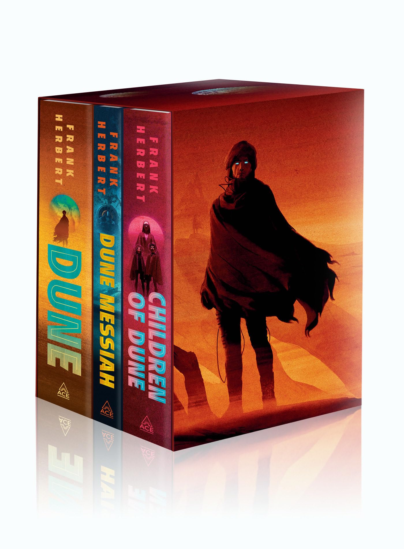 Frank Herberts Dune Saga Books 13 Deluxe Hardcover Boxed Set: Dune, Dune Messiah, and Children of Dune