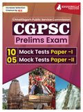 Cgpsc Prelims Exam 2024 (English Edition) | Chhattisgarh Psc  15 Full Length Mock Tests (Paper I And Ii) With Free Access To On