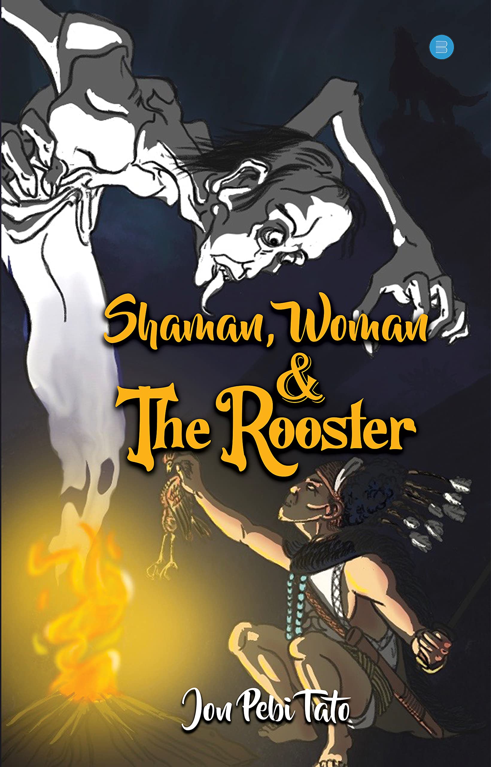 Shaman woman & the rooster