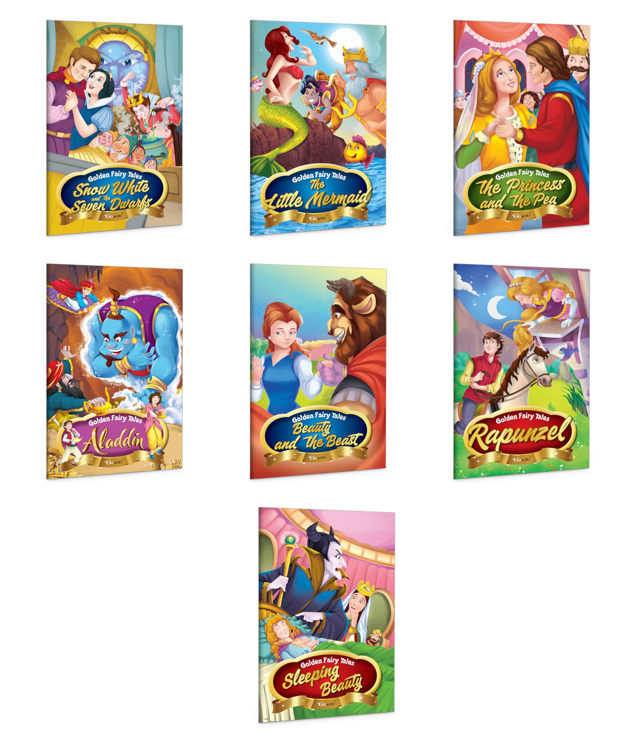 The Best of Fairy Tales : 7 Timeless Stories for Children  Aladdin, The Princess and the Pea, Sleeping Beauty, Sleeping Beauty 