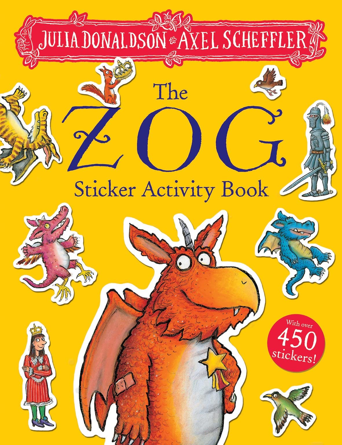 Zog Sticker Book