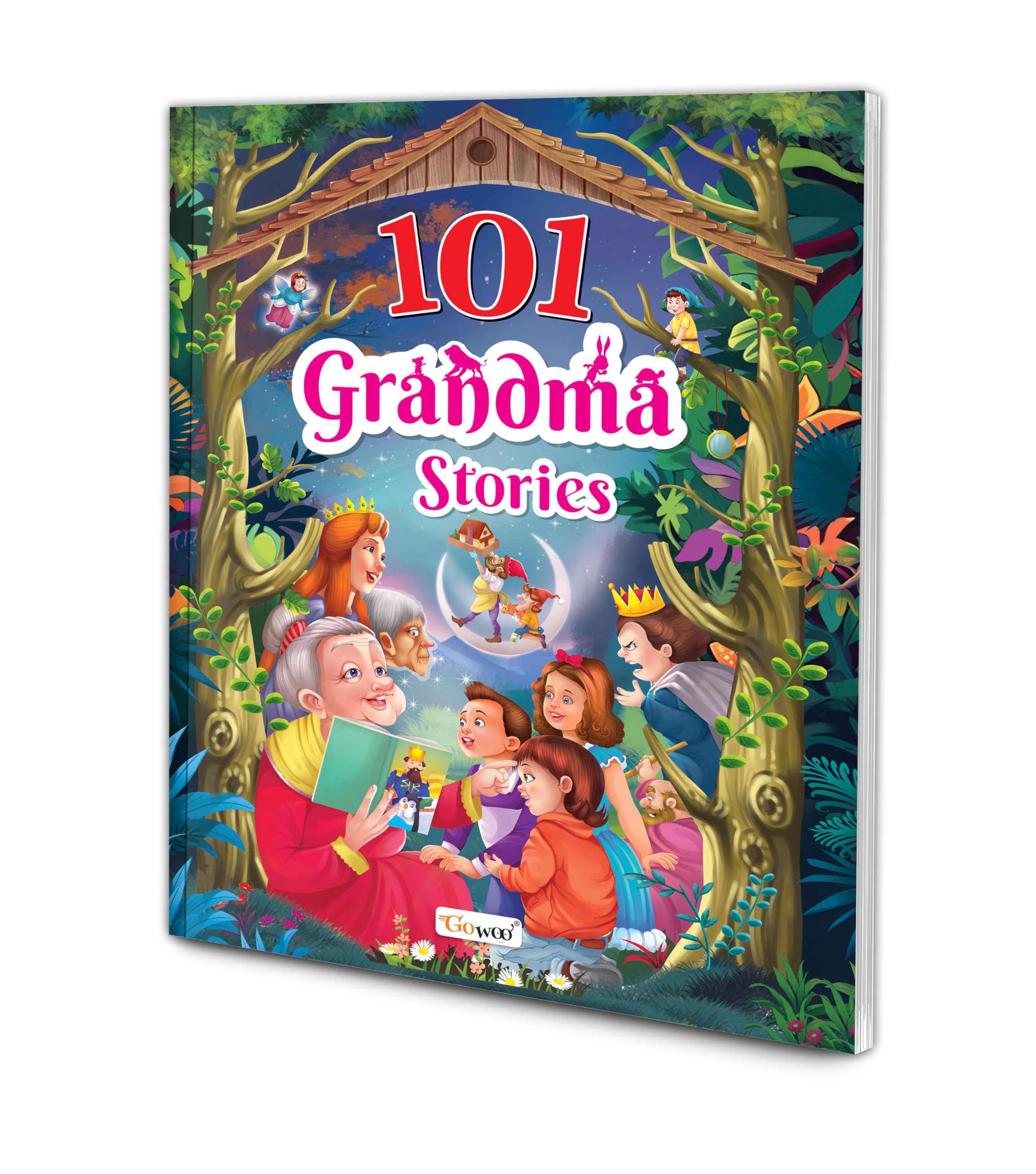 101 Grandma Stories (Ages 312) (Paperback) : Learning stories for children, Bedtime story book, Adventure story book, Moral sto