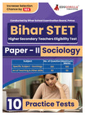 Bihar Stet Paper Ii : Sociology 2024 (English Edition) | Higher Secondary (Class 11 & 12)  Bihar School Examination Board (Bseb