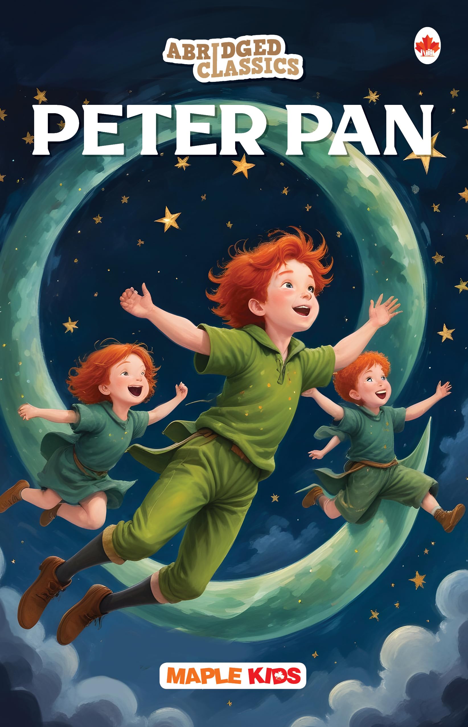 Peter Pan (Abridged Classics) (Illustrated)  Novel  Story Book for Kids  English Stories for Children  Age 6+  Ideal for Cl