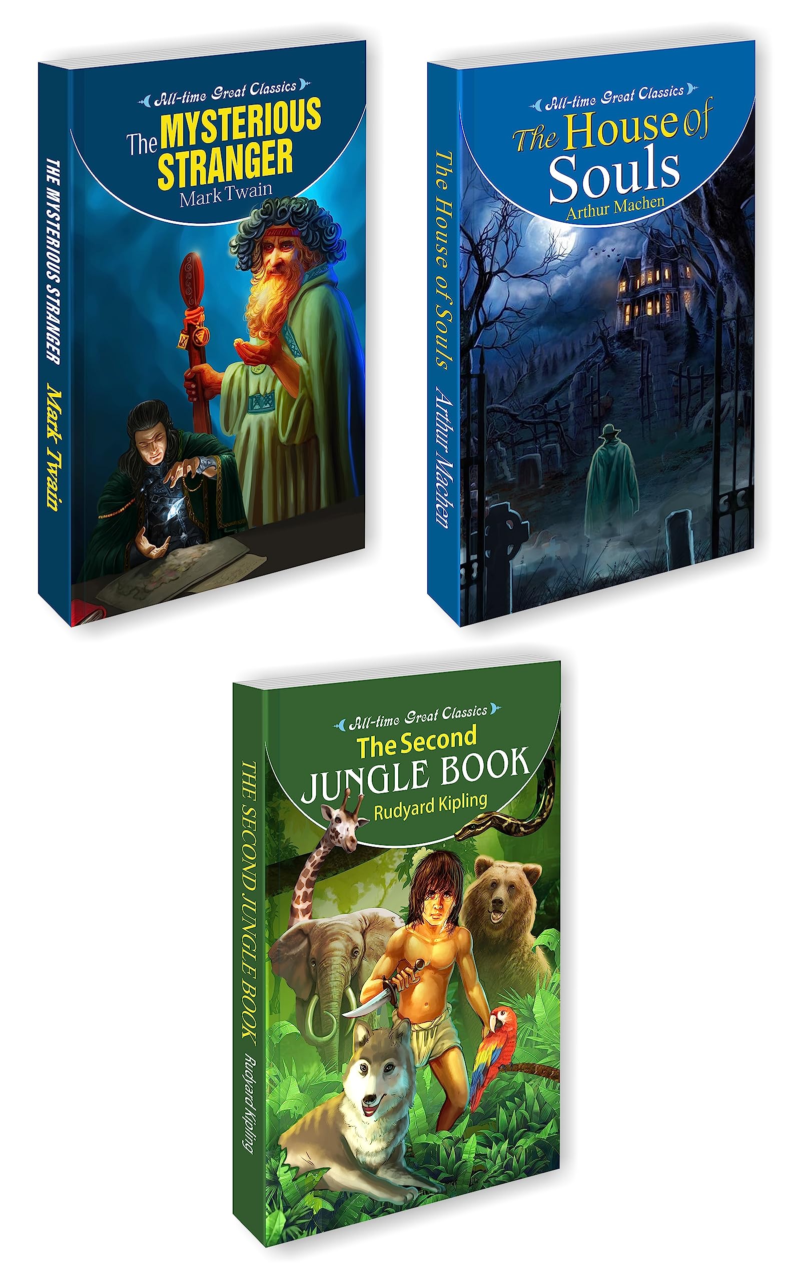 The Mysterious Stranger, The House Of Souls, The Second Jungle Book | 3 All Time Great Classics