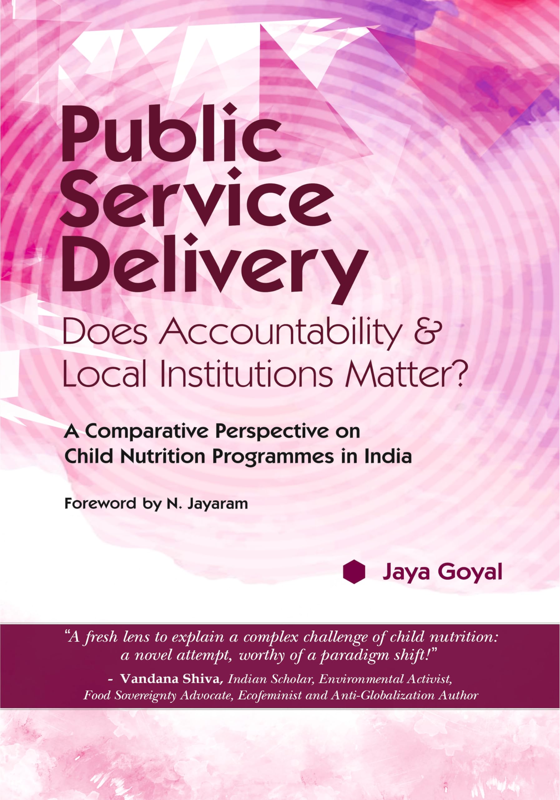Public Service Delivery: Does Accountability & Local Institutions Matter?