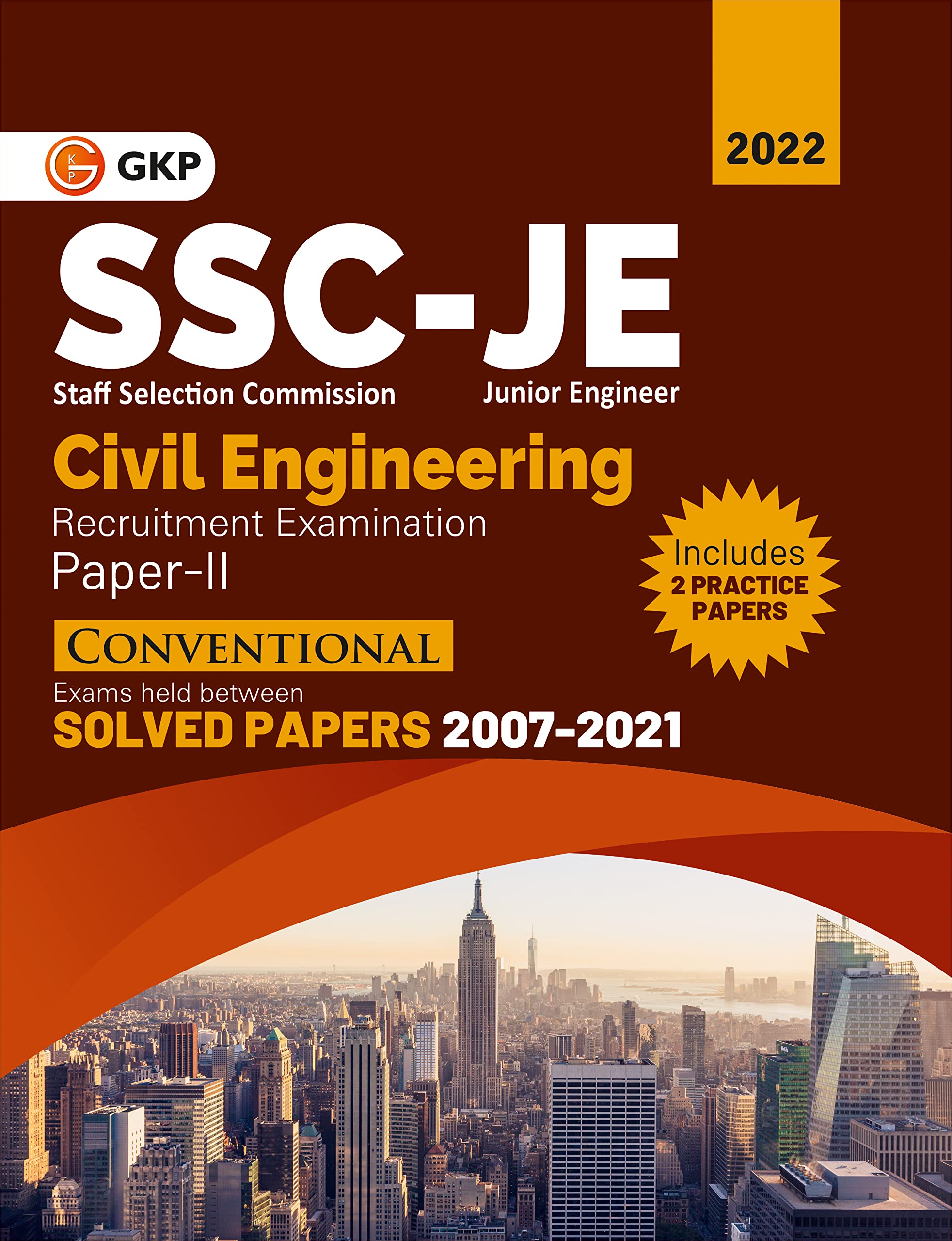 Ssc Junior Engineer Paper Ii  Civil Engineering  Conventional Solved Papers (Exams Held Between 20072021)