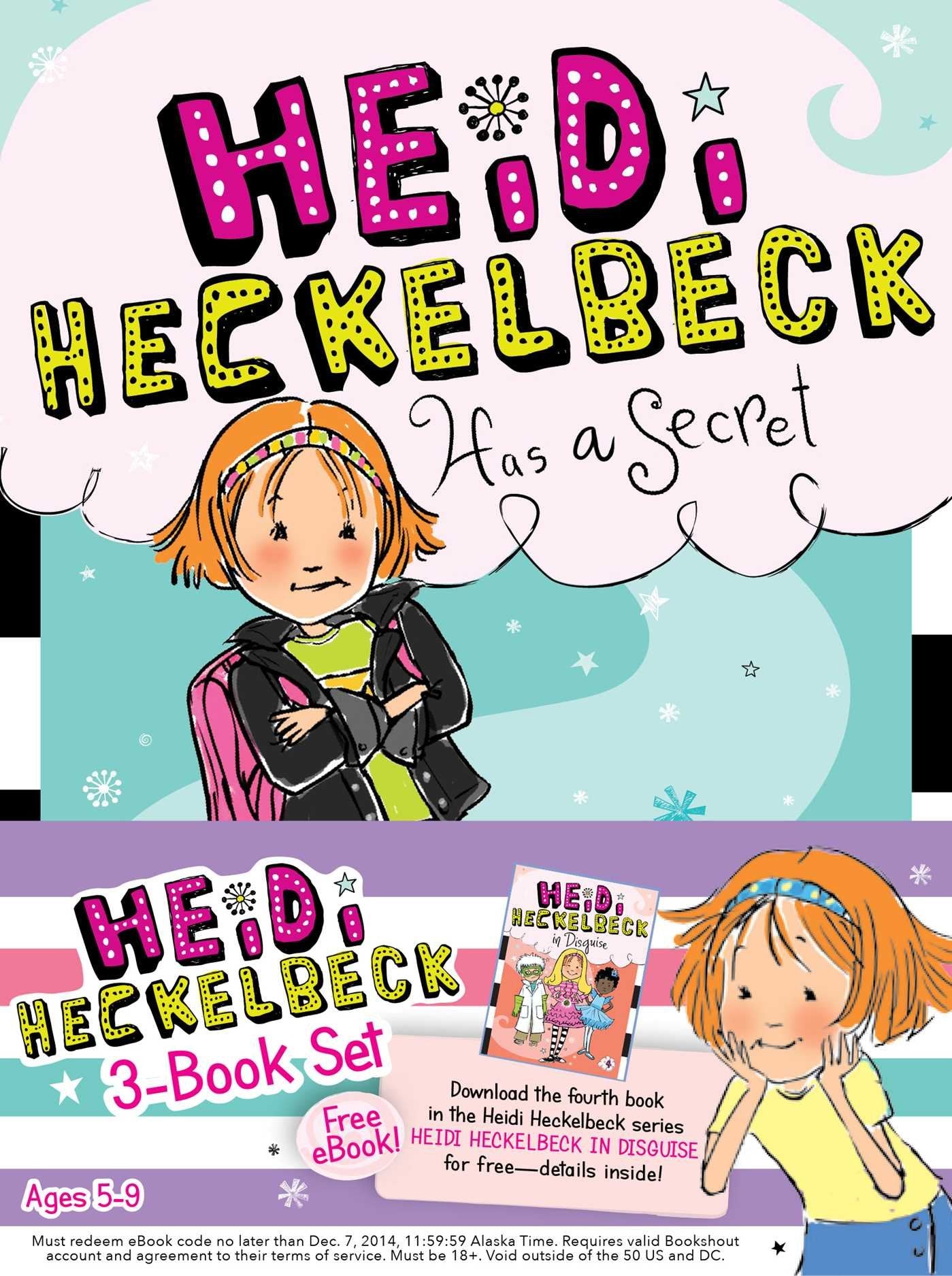 Heidi Heckelbeck 3Book Set: Heidi Heckelbeck Has A Secret; Heidi Heckelbeck Casts A Spell; Heidi Heckelbeck And The Cookie Cont