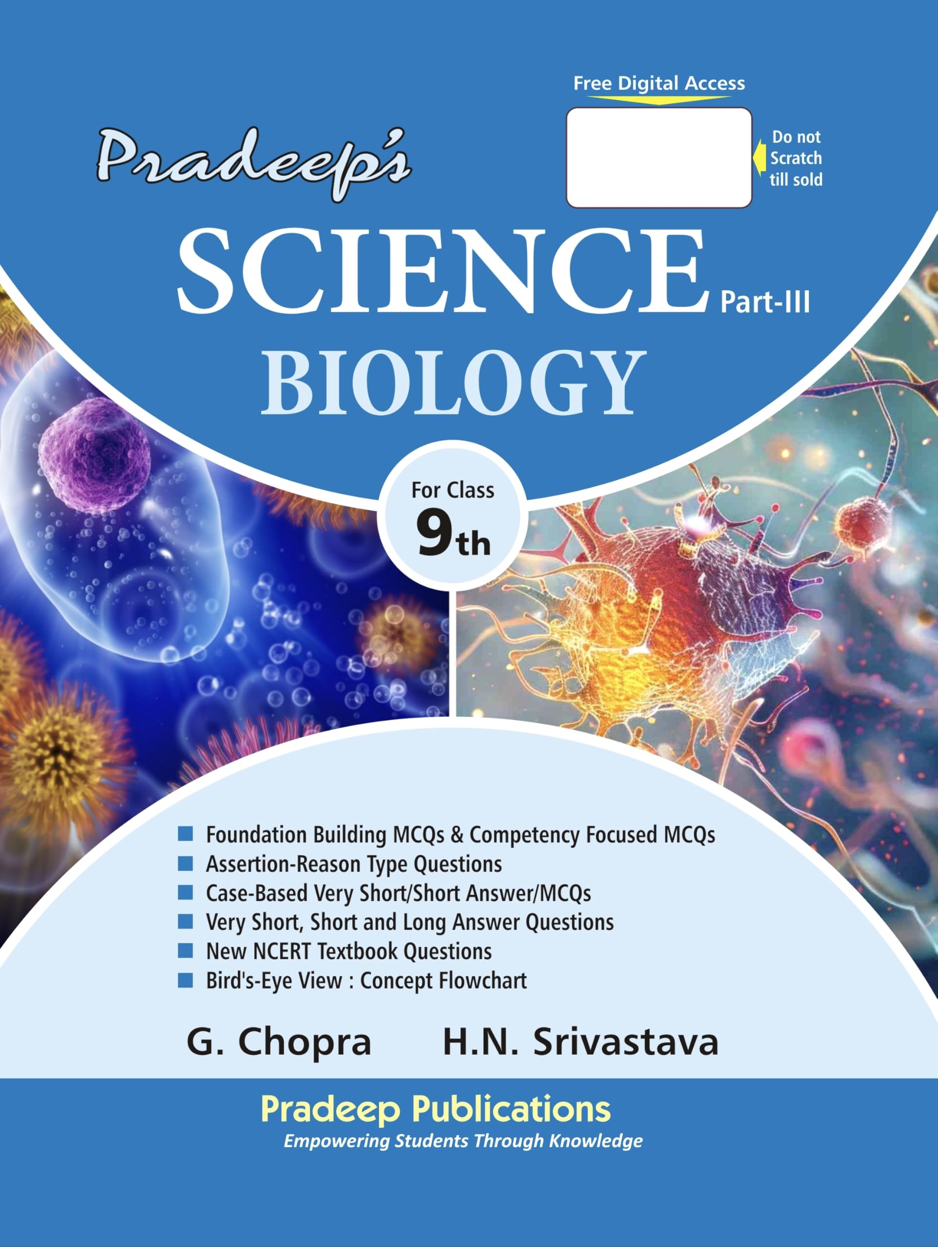 Pradeeps Science Part  III Biology for Class 9  Examination 202627
