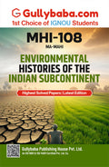 IGNOU MHI108 Environmental Histories of the Indian Subcontinent | Latest Study Material with Solved Sample Paper/Practice Paper