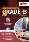 RBI Grade B (DEPR) 15 Practice Sets and Solved Papers Book for 2021 Exam with Latest Pattern and Detailed Explanation by Rama Pu