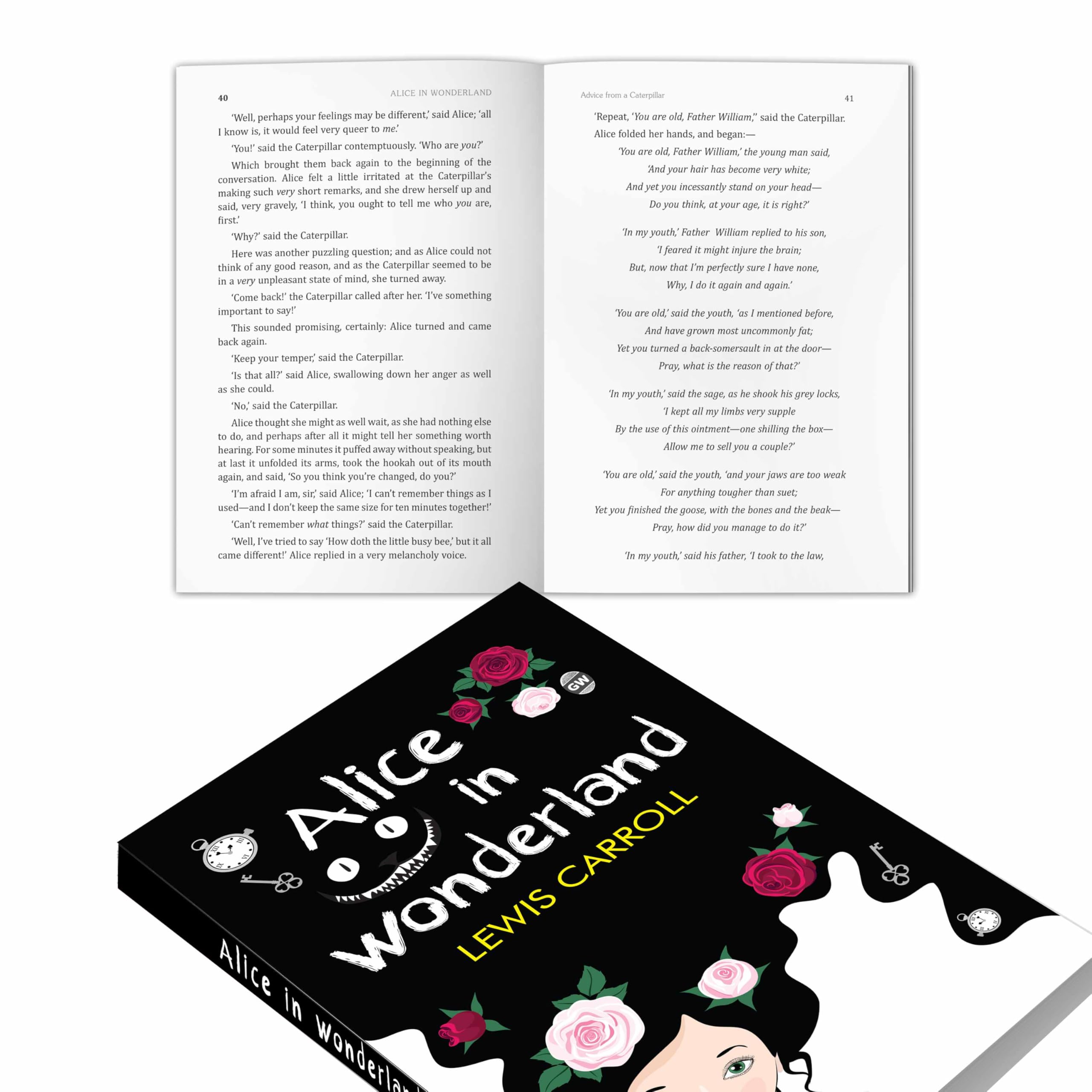 Alice in Wonderland by Lewis Carroll (Paperback) : Iconic Fantasy Adventure, Classic Childrens Novel, Timeless Magical Masterpie
