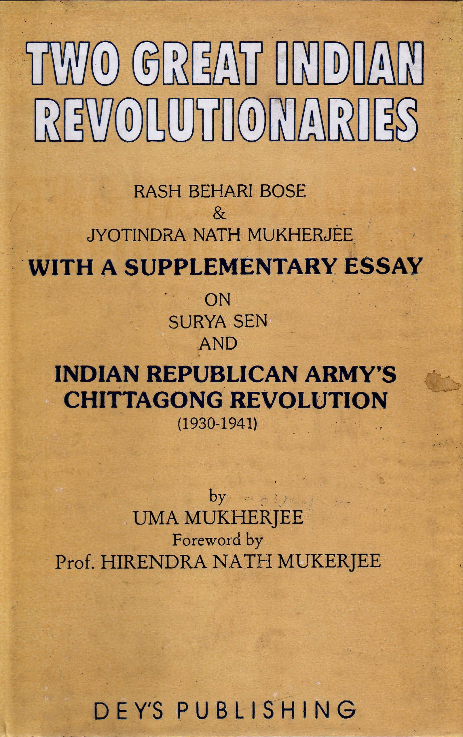 Two Great Indian Revolutionaries