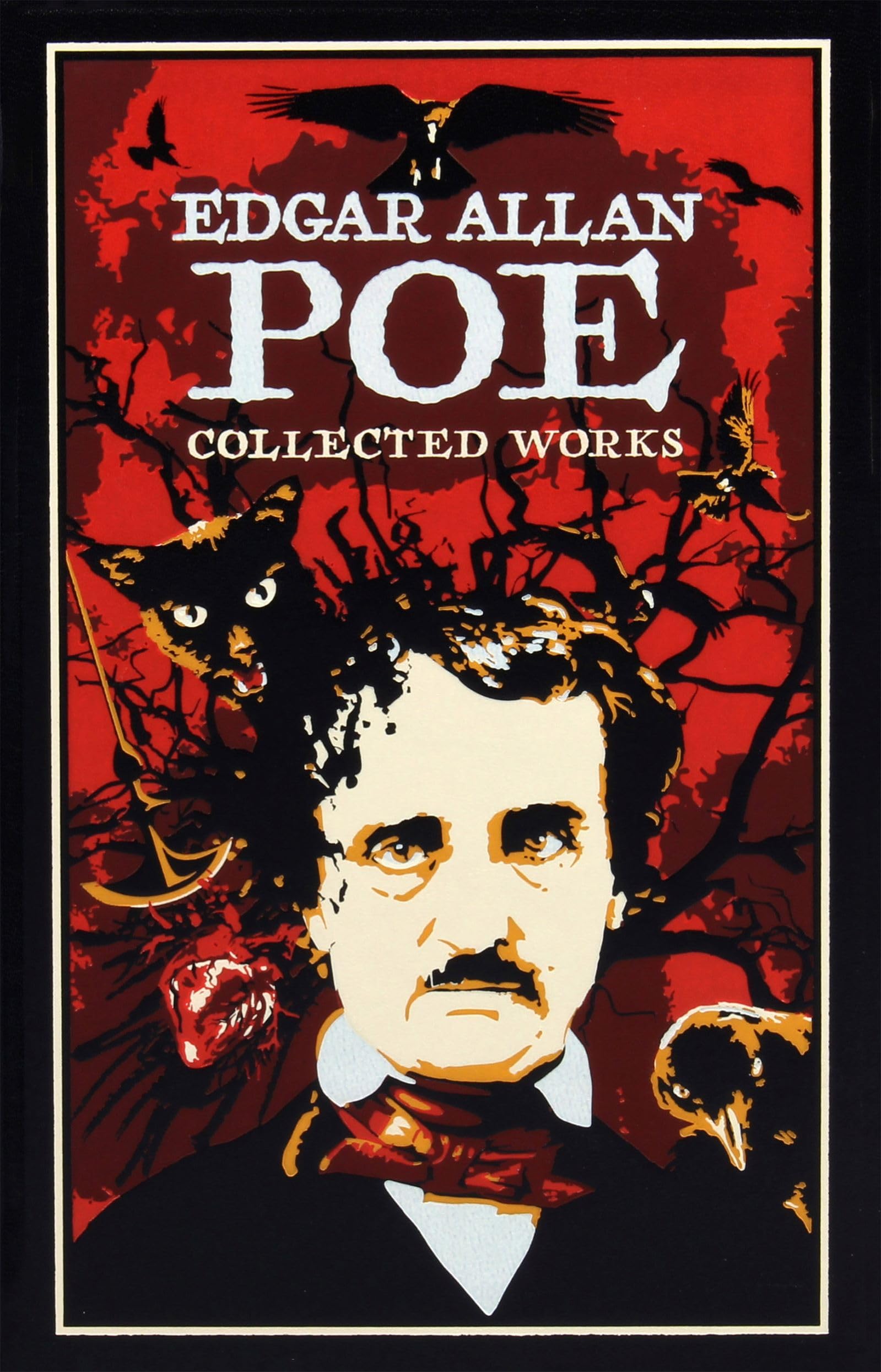 Edgar Allan Poe: Collected Works (Leatherbound Classics)