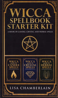 Wicca Spellbook Starter Kit: A Book of Candle, Crystal, and Herbal Spells