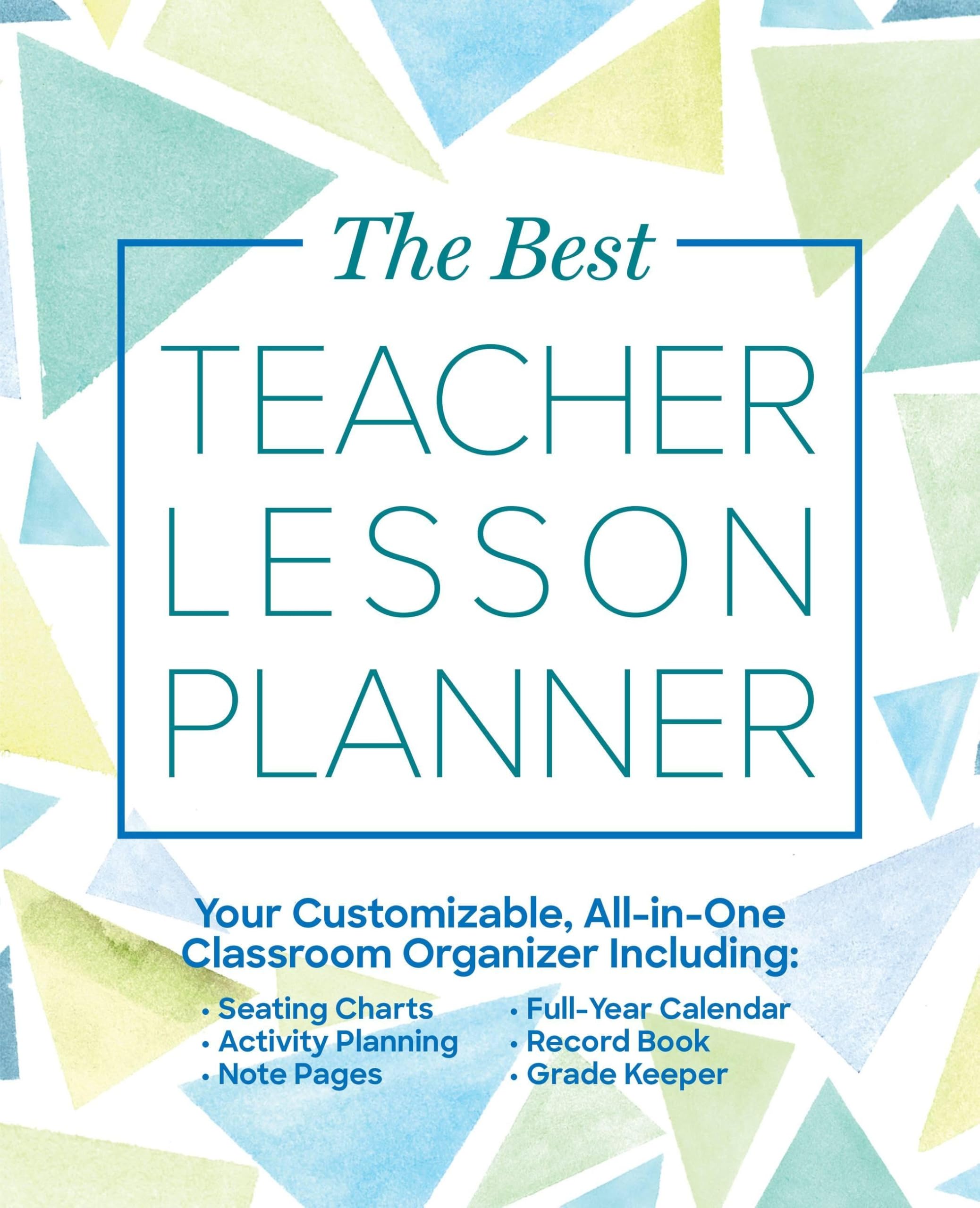 BEST TEACHER LESSON PLANNER