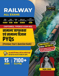 Examcart All Railway Exams General Awareness & General Science PYQs Book 2026 By Kajal Sihag | 15 Chapters & 7100+ Previous Year