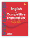 New Edition  Wren & Martin English for Competitive Examinations 2025  2026 (Includes Descriptive and Objective Tests) 2nd Late