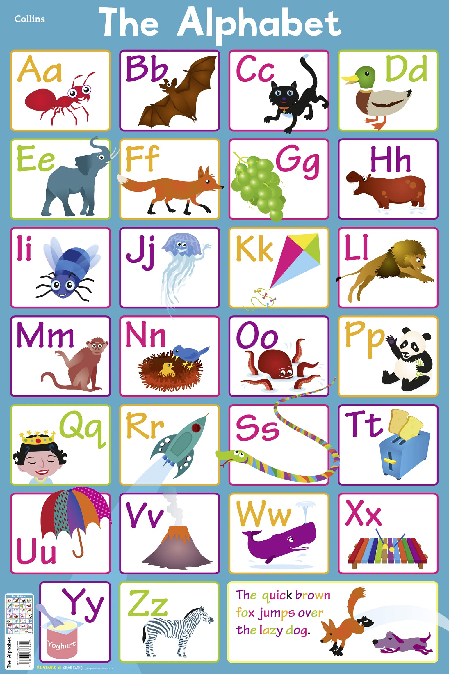 Collins Childrens Poster  Alphabet