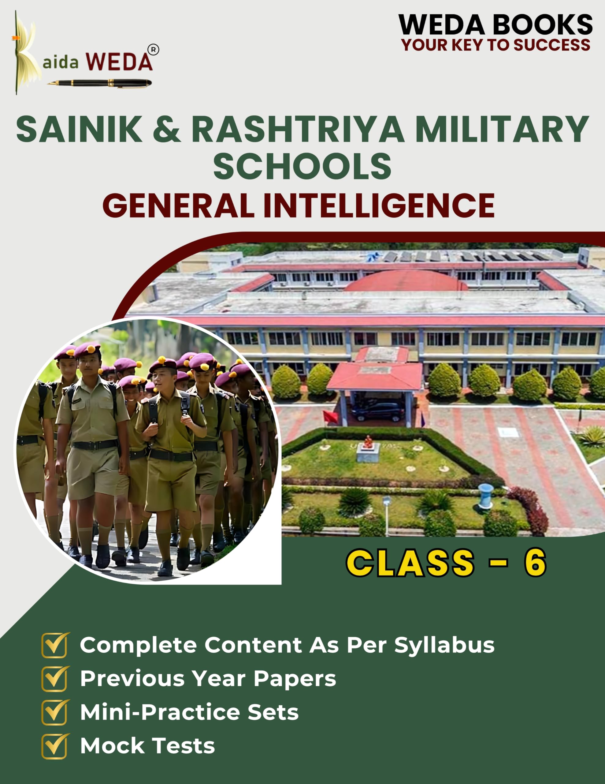 WEDAs General Intelligence Comprehensive Guide for Class 6th Sainik and Rashtriya Military Schools | SS 6 | RMS 6 | SS6 | RMS6