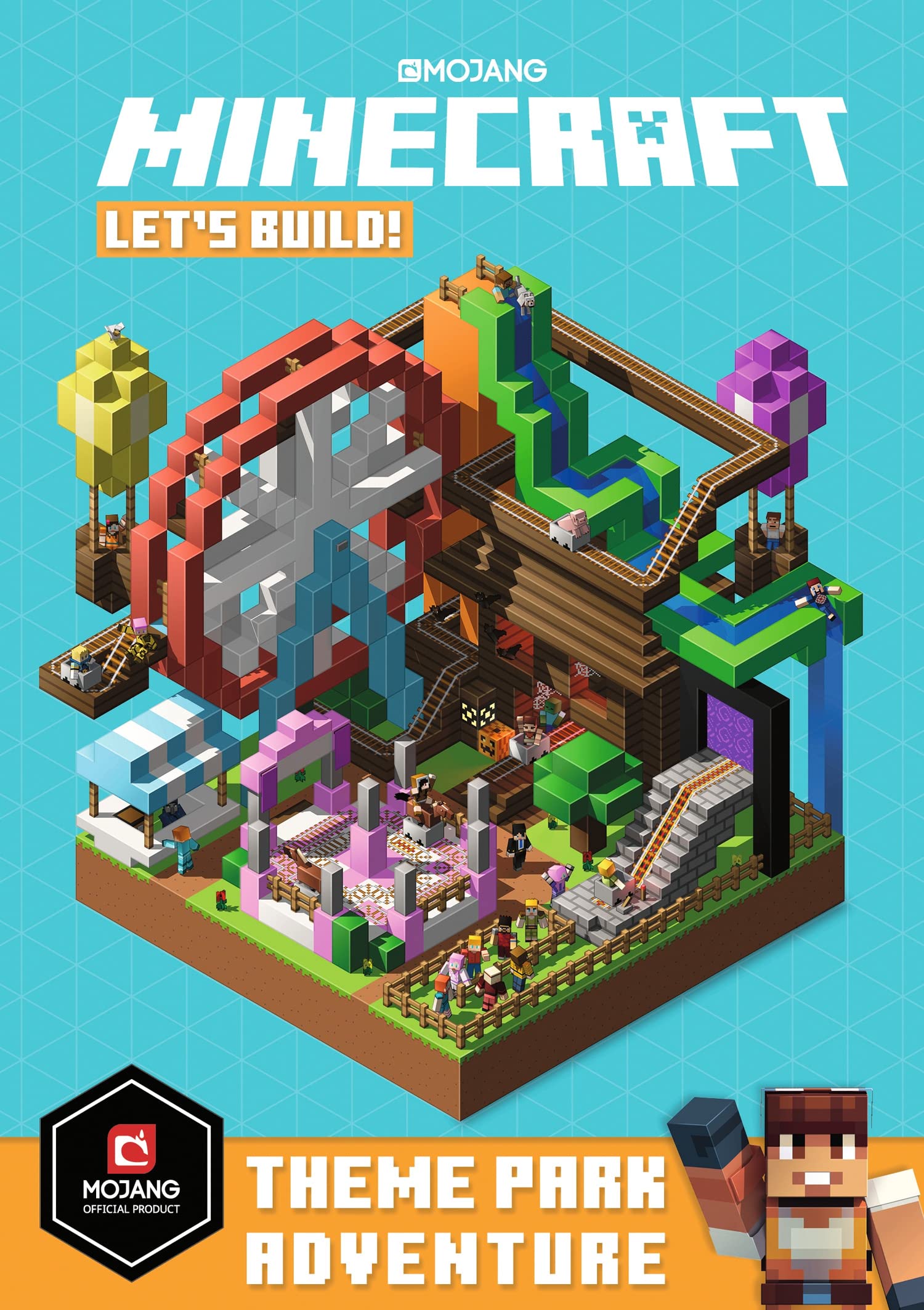 Minecraft LetS Build] Theme Park Adventure: An Official Building Handbook Filled With Expert Tips For Young Gamers