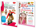 Sawan My First Big Book Of First Words And Picture Dictionary |Pack Of 2 Books [Paperback] Sawan; Manoj Publications Editorial B