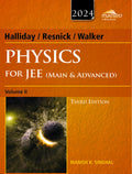 Wileys Halliday / Resnick / Walker Physics for JEE (Main & Advanced), Vol II, 3ed, 2024