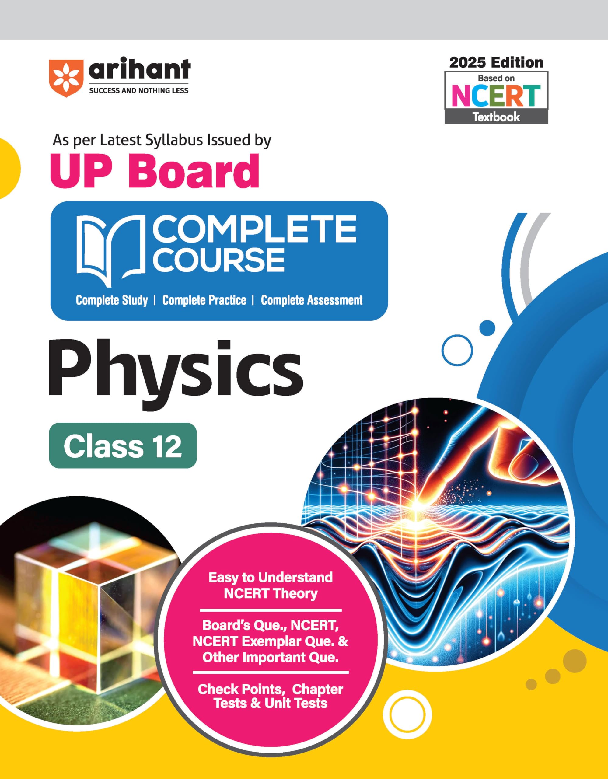 (Old Edition) Arihant UP Board Complete Course Physics Class 12 Exam 202526