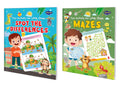 Spot the Differences and Mazes fun learning book for little one : Mazes learning book, Kids activity book, Children fun activity