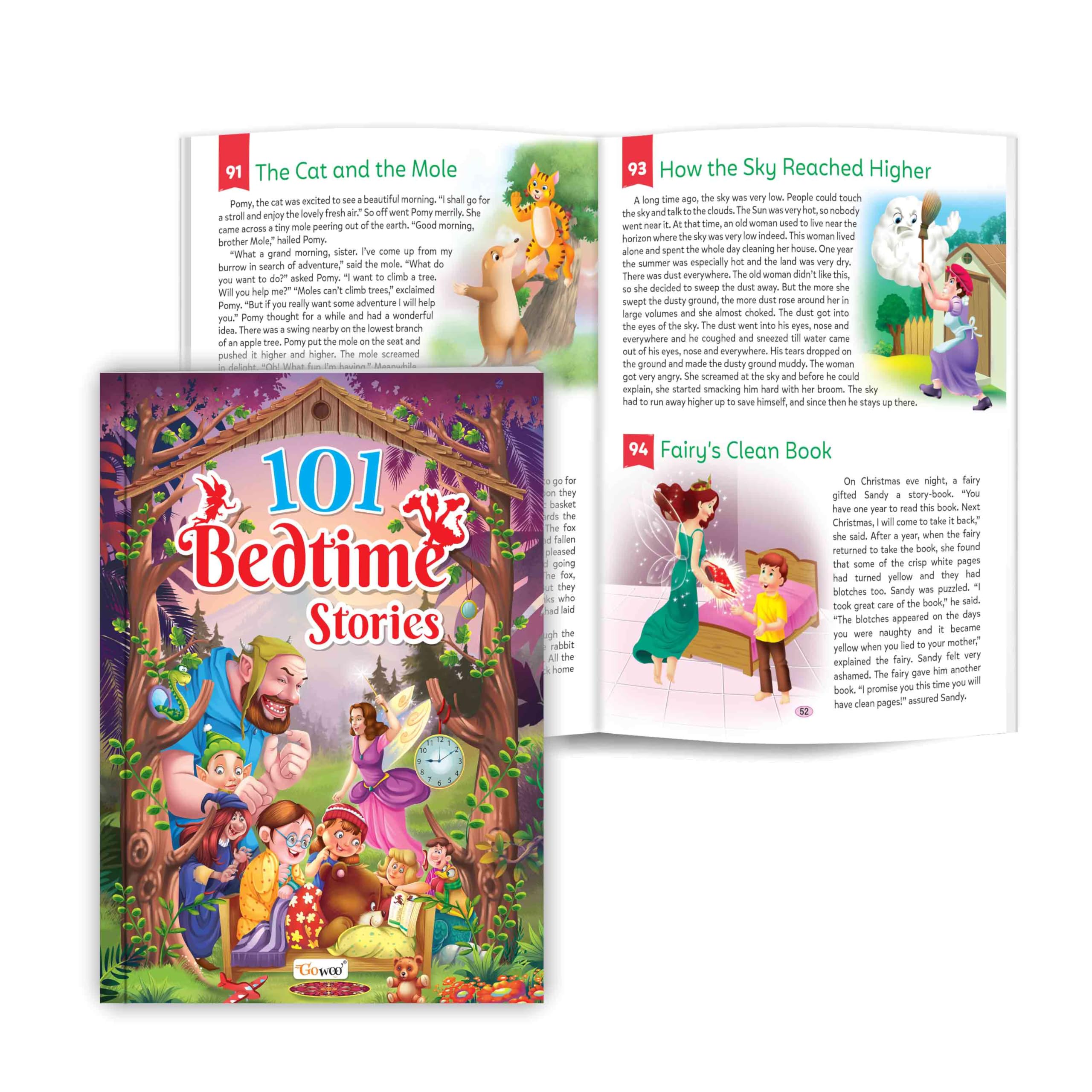The Bedtime Story Collection : 101 Bedtime Stories book for kids : Childrens nighttime book, Educational kids storybook, Classi