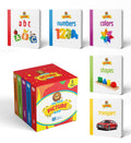 Early Learning My First Picture Book  5 Set Pack  Alphabets, Numbers, Colors, Shapes, Transport  110 Pages
