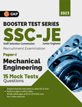 Ssc : Booster Test Series  Je Paper I  Mechanical Engineering  15 Mock Tests (Includes 20192022 Papers) By Gkp