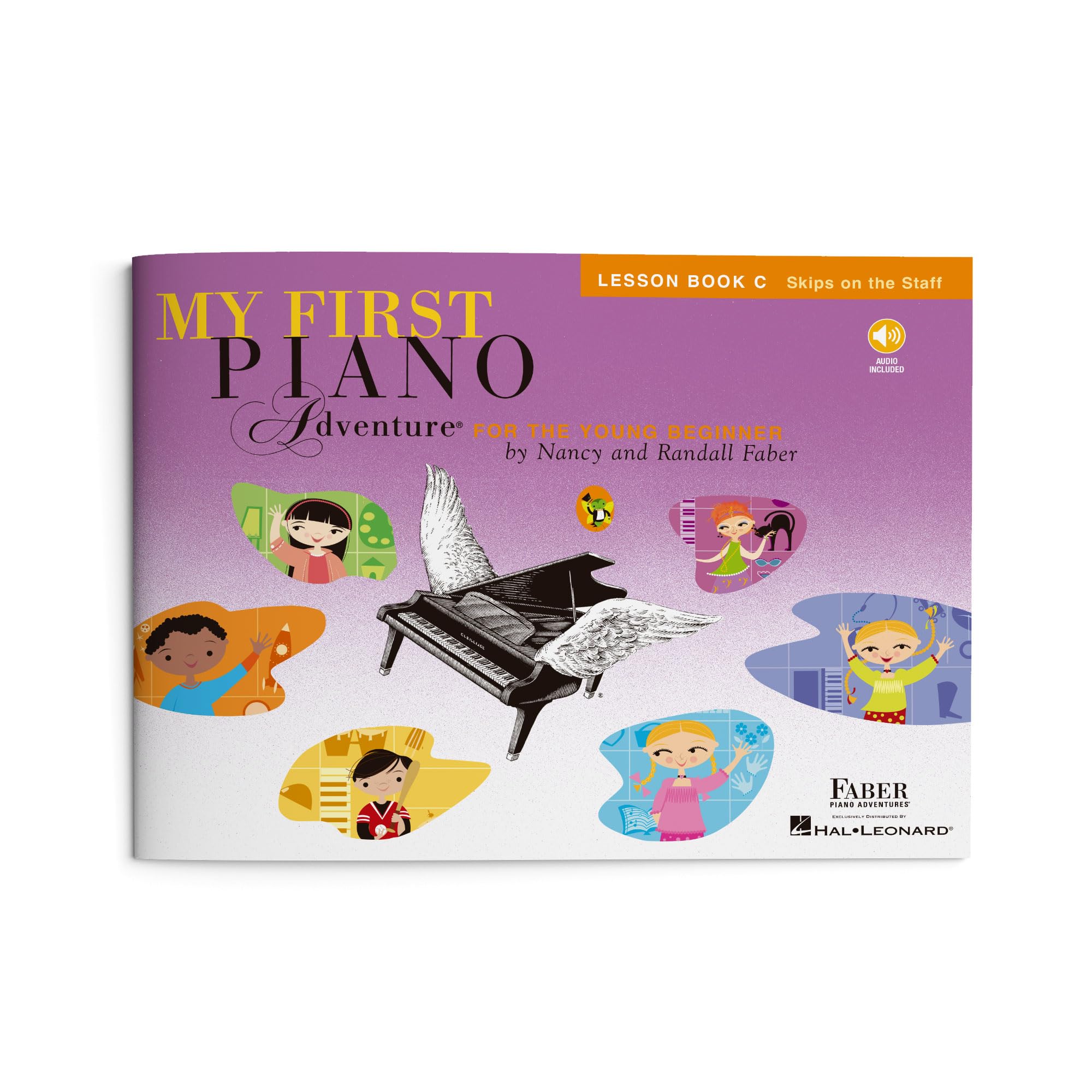 My First Piano Adventure: Lesson Book C  Beginner Piano Method Book  Learn Skips and Early Staff with Online Audio  Piano Sheet 