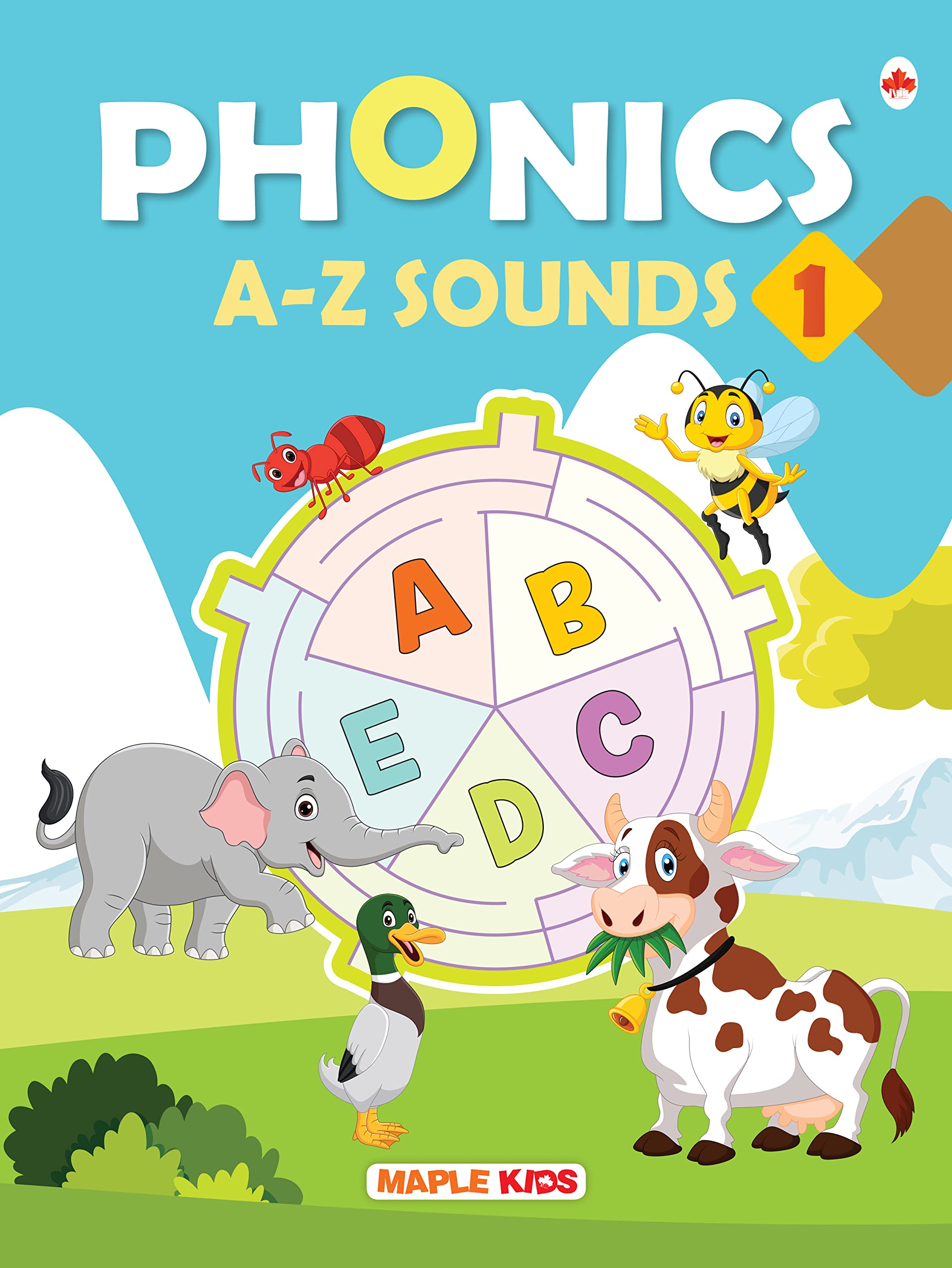 Phonics Reader  Alphabet Sounds  AZ Sounds  Activity Book for Kids  Age 3+ Years  Learning Letter Sounds  Phonics Activit