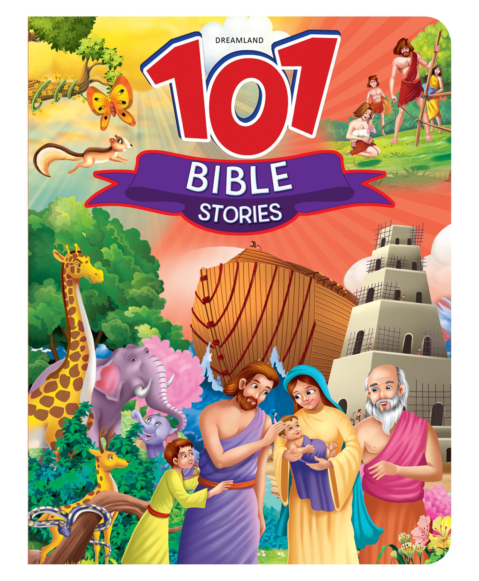 Bible Stories For Kids Age 712 | 101 Inspiring Stories From The Old & New Testament | Illustrated With Simple Text To Learn Fait