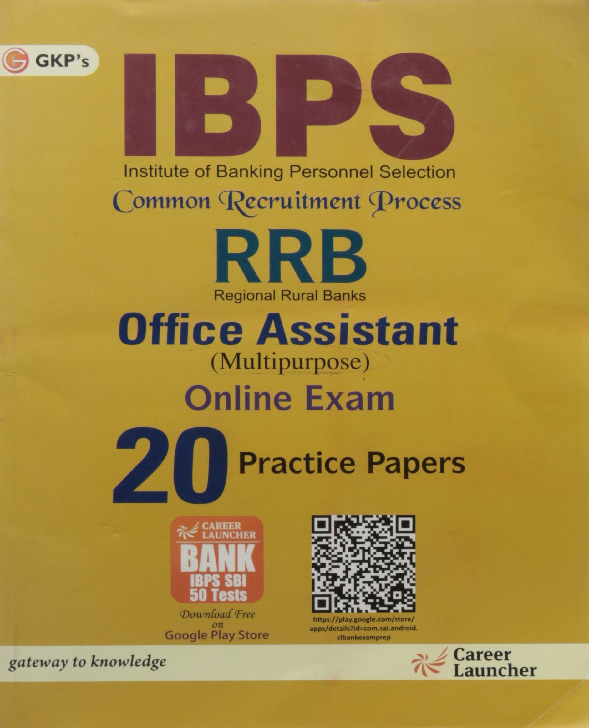 Ibps Rrb/Office Assistant 2015 20 Practice Paper: Multipurpose